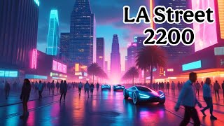 Evolution of Los Angeles| Street | From 1000 to 2300 | 4K