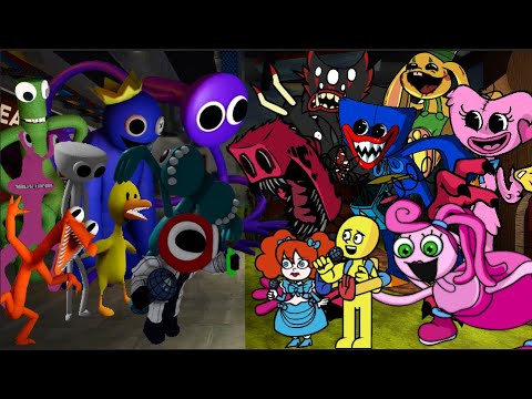 [Update] 3D Rainbow Friends Vs New Poppy Playtime Remake Final Ver 🎶 (NEW Boxy Boo, Player)