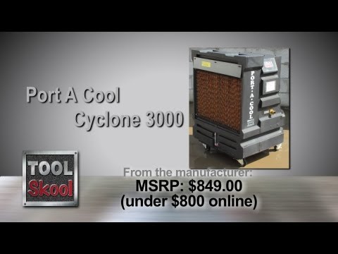 Port A Cool Cyclone 3000 Evaporative Cooler - Review - ToolSkool