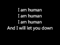 LYRICS Brian Buckley Band - I Am Human 