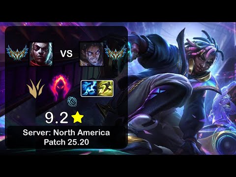 Ekko Jungle vs Sylas - NA Challenger - Patch 25.20
