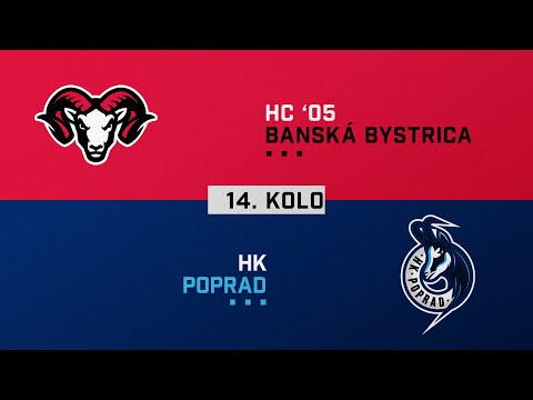 14.kolo HC 05 Banská Bystrica - HK Poprad HIGHLIGHTS