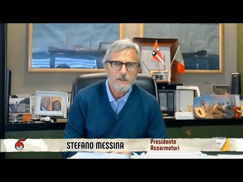 #Covid19. Stefano Messina (Presidente #Assarmatori) a "Di Martedì" - LA7 del 07/04/2020