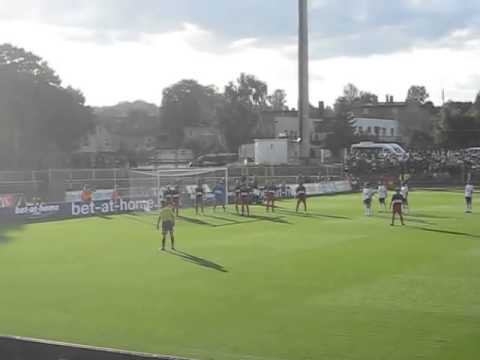 Odra Wodzisław   Legia Warszawa 23 08 2009 2X słupek Legii