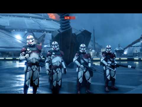 Coruscant Guards Defend Kamino - Star Wars Battlefront 2