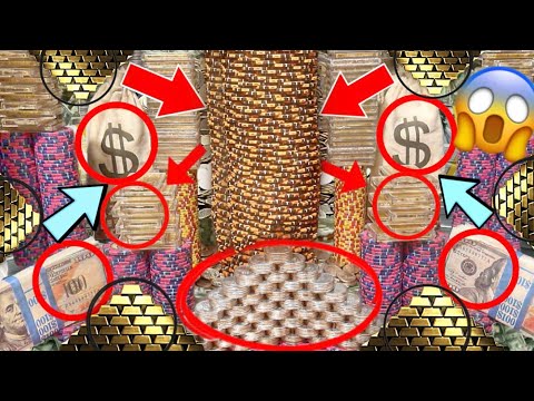 😱 WE DID THE UNTHINKABLE… We Tried a $1,000,000.00 High Risk Coin Pusher & Turned 10 QUARTERS Into…