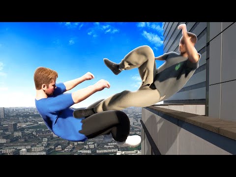 Kicking My Friend Off a SKYSCRAPER - STORROR Parkour Pro