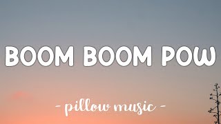 Boom Boom Pow - Black Eyed Peas (Lyrics) 🎵