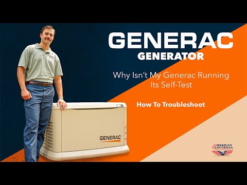 Generac Generator Weekly Test Not Working