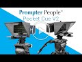 Pocket Cue V2 | Professional Smartphone Teleprompter