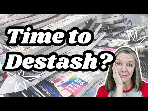 New Year, Fresh Stash! | Destashing My Planners & Sticker Books for 2026