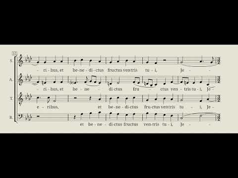 Ave Maria - Soprano - Tomás Luis de Victoria