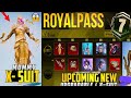A7 ROYAL PASS & 3.2 UPDATE LEAKS | MUMMY X-SUIT & 100 RP MYTHIC OUTFIT 3D EMOTES FREE (PUBGM)