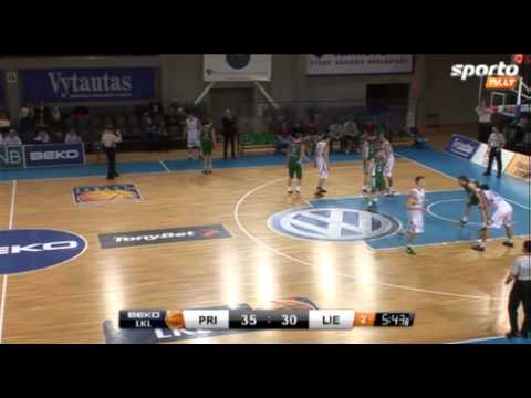 SportoTv.lt: LKL, Prienų "Prienai"  -  Panevėžio "Lietkabelis"