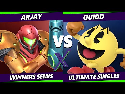 S@X 376 Online Winners Semis - ARJAY (Samus) Vs. Quidd (Pac-Man) Smash Ultimate - SSBU
