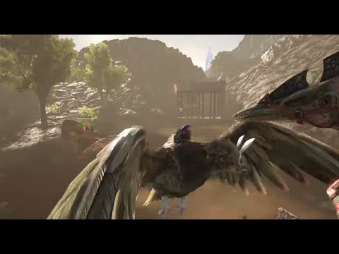 Building First wyvern trap & test ~ Ark Ragnarok #8