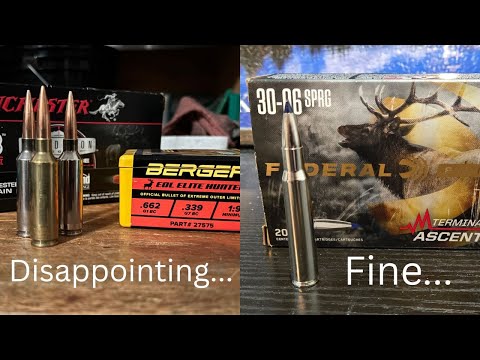 Berger EOL & Terminal Ascent on Elk