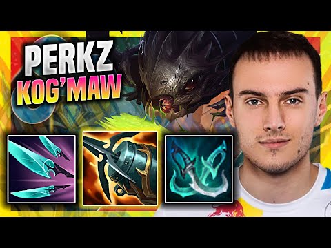 PERKZ CHILLING WITH KOG'MAW! - C9 Perkz Plays Kog'Maw ADC vs Ezreal! | Season 11