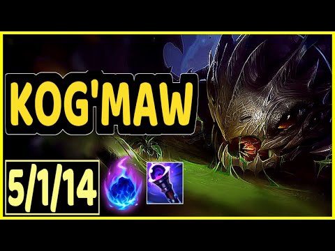 KOG'MAW VS EZREAL - 5/1/14 KDA ADC GAMEPLAY CHALLENGER I