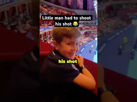 Kid Rizzed Up a Tennis Pro 😂 #shorts