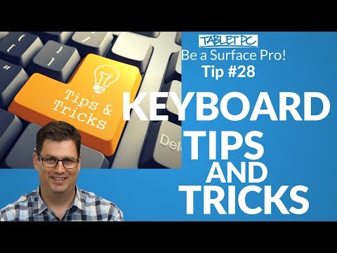 Surface Pro Touch Keyboard Tips and Tricks