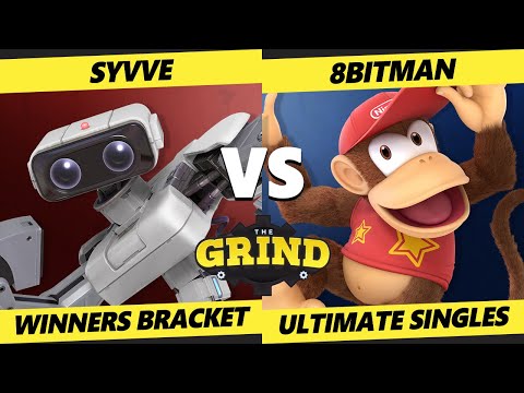 Pre-Glitch 8.5 The Grind 156  - Syvve (ROB) Vs. 8BitMan (Diddy Kong) SSBU Ultimate Tournament