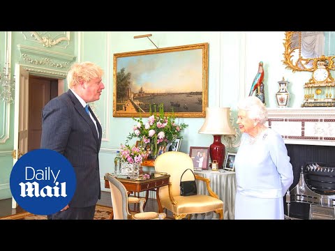 The Queen and Boris Johnson meet for the first time in 15 months - discuss 'poor man' Matt Hancock