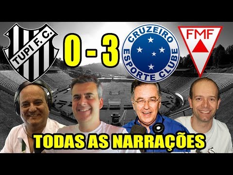 Todas as narrações - Tupi 0 x 3 Cruzeiro / Campeonato Mineiro 2019