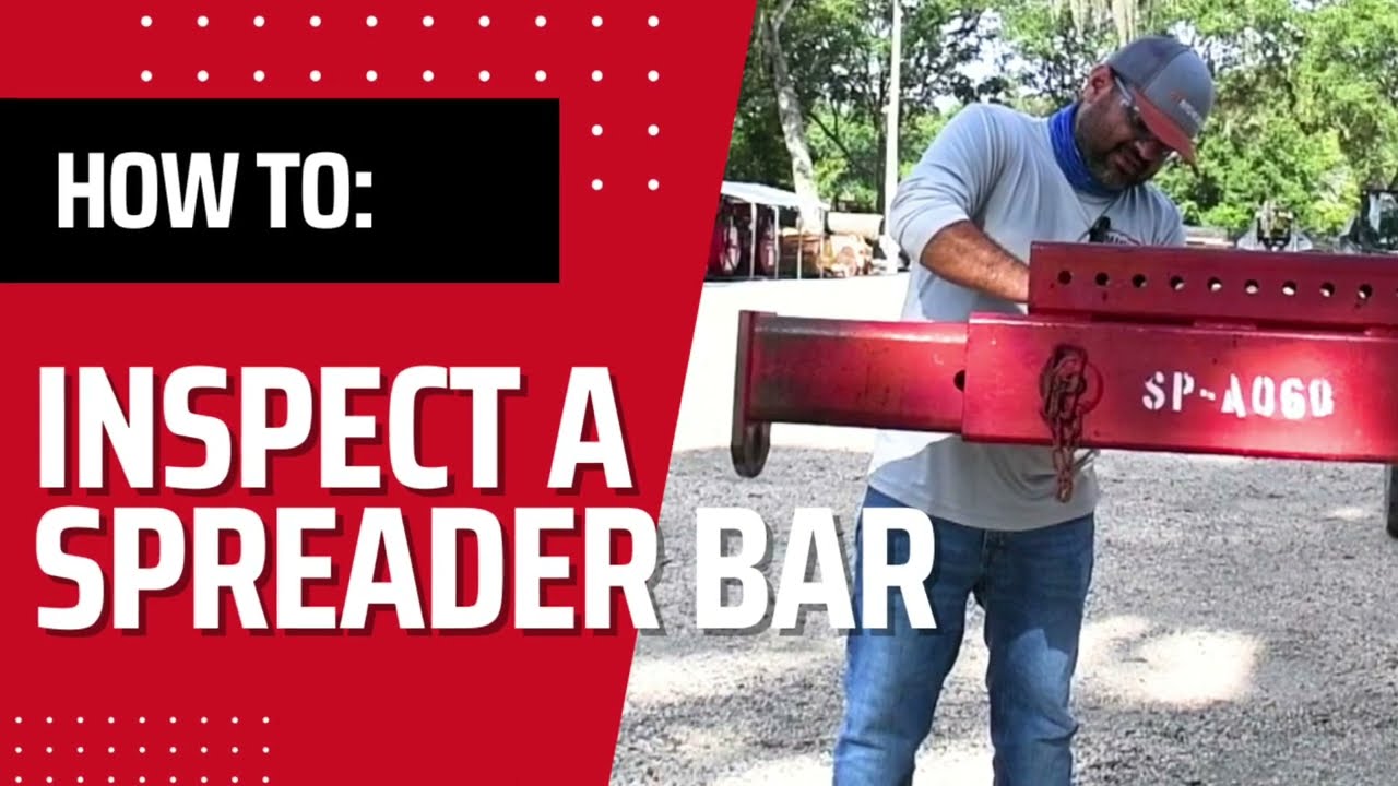 COMANCO Training Tutorial: Inspecting a Spreader Bar