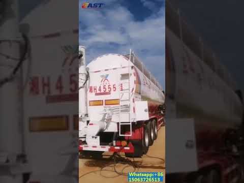 EAST Feed transport trailer, animal feed dump trailer