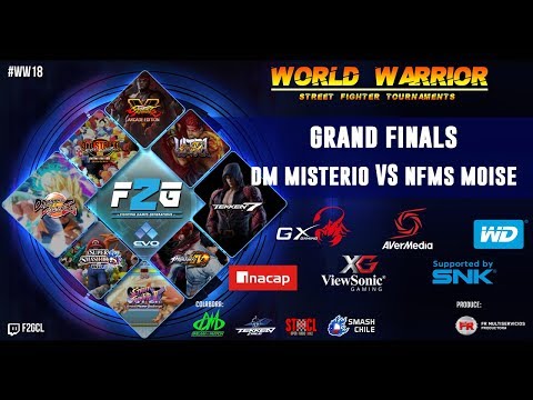 World Warrior 2018  - SFV - Grand Finals - DM Misterio (W) vs NFMS Moise (L)