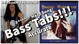 Vengeance - Yngwie Malmsteen Bass Tab (Cover no Baixo//Tablatura)