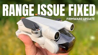 DJI Mini 3 Pro Firmware Update - Range Issue Fixed!