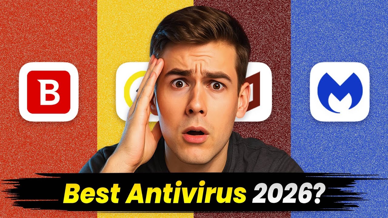 BEST Antivirus 2026: Bitdefender vs Norton vs McAfee vs Malwarebytes (Who Wins?)