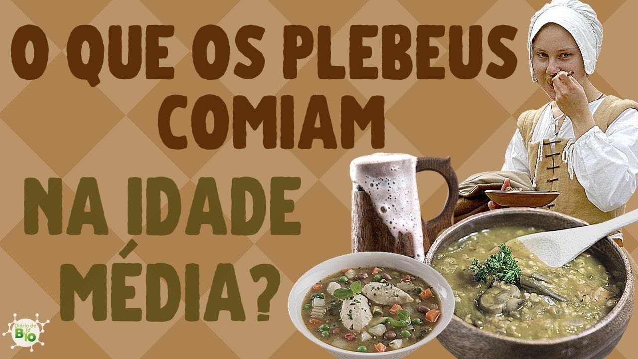 🕌 IDADE MÉDIA: o que os plebeus e camponeses da Era Medieval comiam?