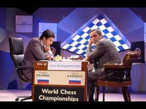 Mečevi šampiona ~  KRAMNIK vs KASPAROV  ~ 10ta partija # 1343