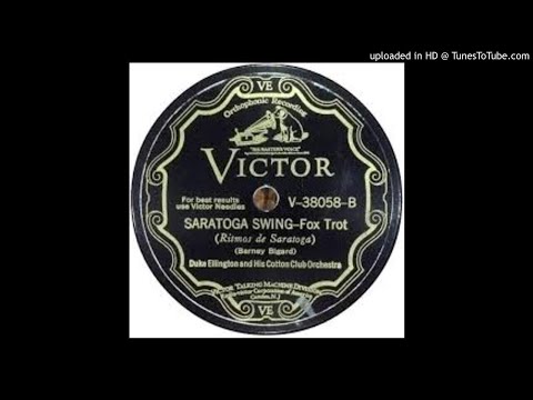 Duke Ellington And His Cotton Club Orchestra "Saratoga Swing" (1929) - Victor V38058.