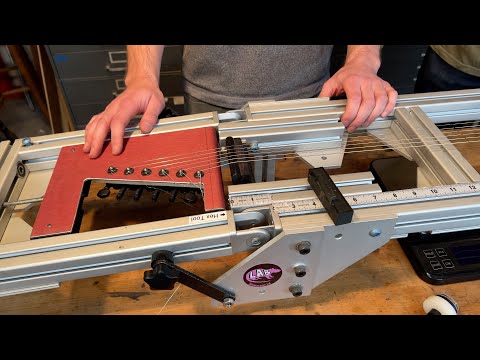 Ken Parker Archtoppery - Riff 023 - A Test Fixture to Help Explore Guitar Design