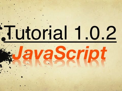 Javascript Tutorial 1 0 2 Creating Variables