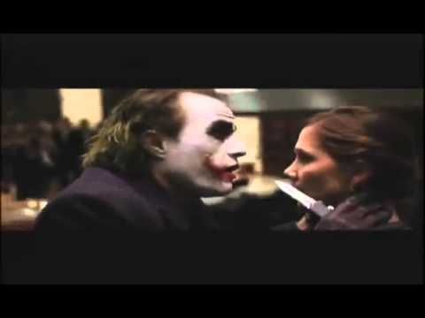 Dark Knight-Joker Scenes: "Now I'm always smiling"