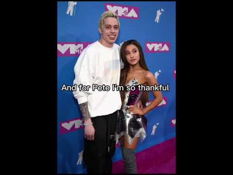 Ariana Grande sings about all her boyfriends