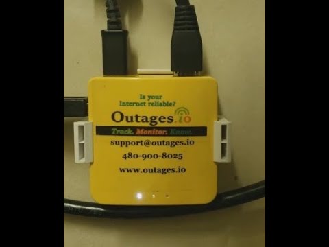 Monitor Internet service and provider using free software or optional hardware agent