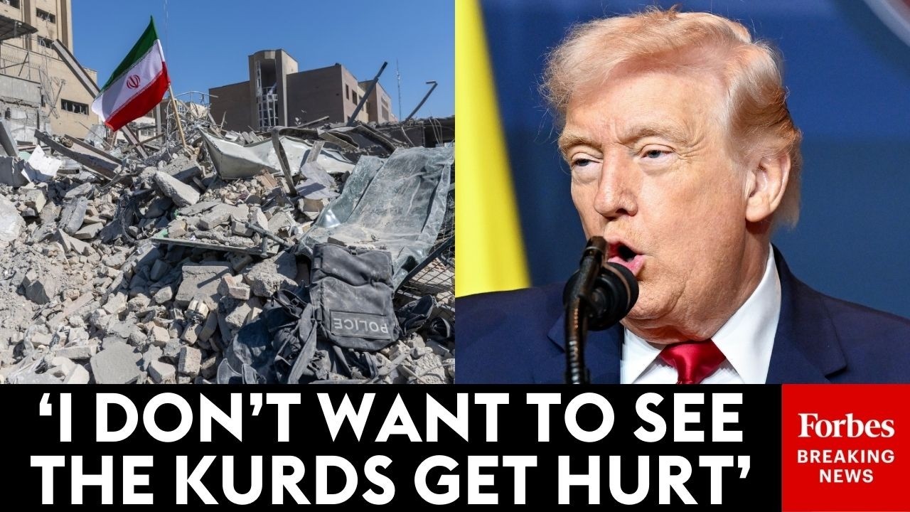 Video | 'I Don't Want Them To Go In': Trump Urges Kurds Not To Engage In Military Activities Against Iran