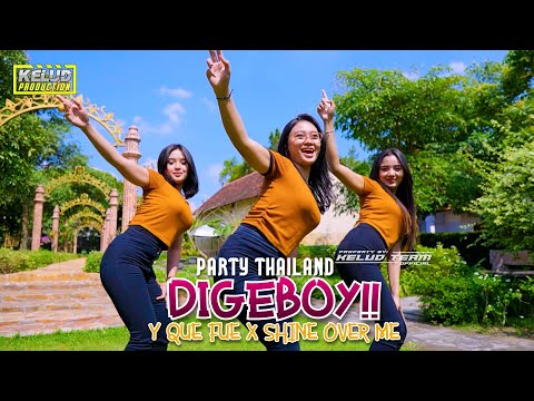 DJ DIGEBOY!! DJ Y-QUE-FUE X SHINE OVER ME PARTY THAILAND