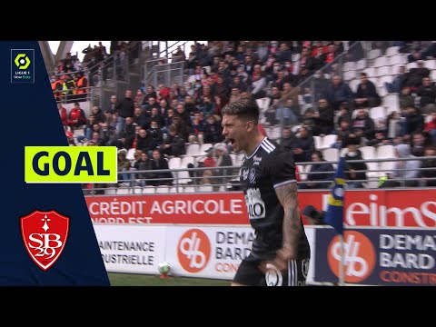 Goal Martin Adrian SATRIANO  COSTA (34' - SB29) STADE DE REIMS - STADE BRESTOIS 29 (1-1) 21/22