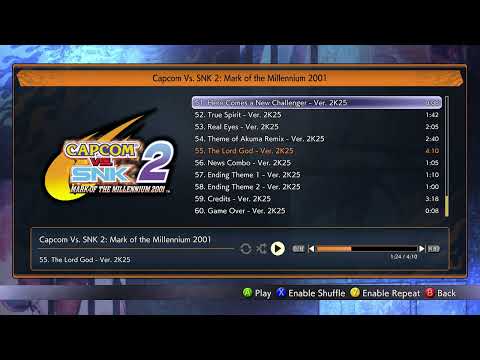 The Lord God - Ver. 2K25 - Capcom Vs. SNK 2 OST (Capcom Fighting Collection 2)