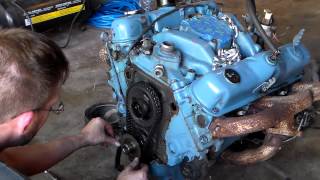 Dodge 318 timing cover gasket replacement part 3