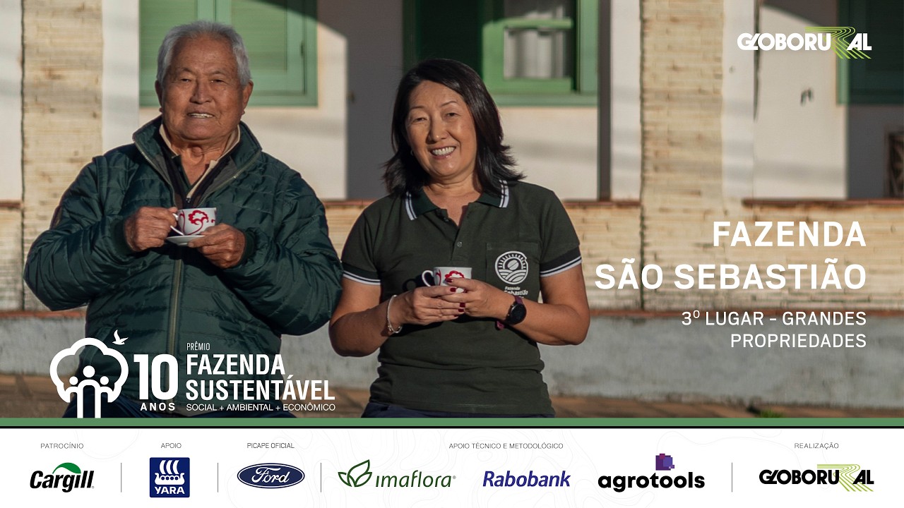 Fazenda São Sebastião - 3º lugar na categoria ‘Grandes Propriedades’ | Fazenda Sustentável