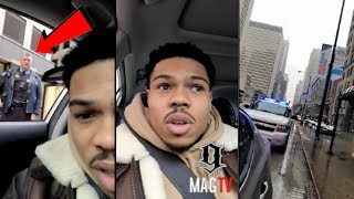 Chance The Rapper&#39;s Brother Taylor Bennett Pulled Over By CPD On IG Live!