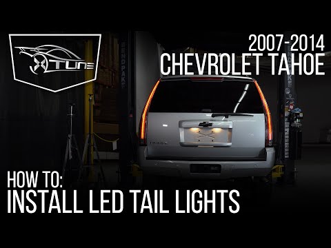 X-tune Installation: 07-14 Chevrolet Tahoe Tail light